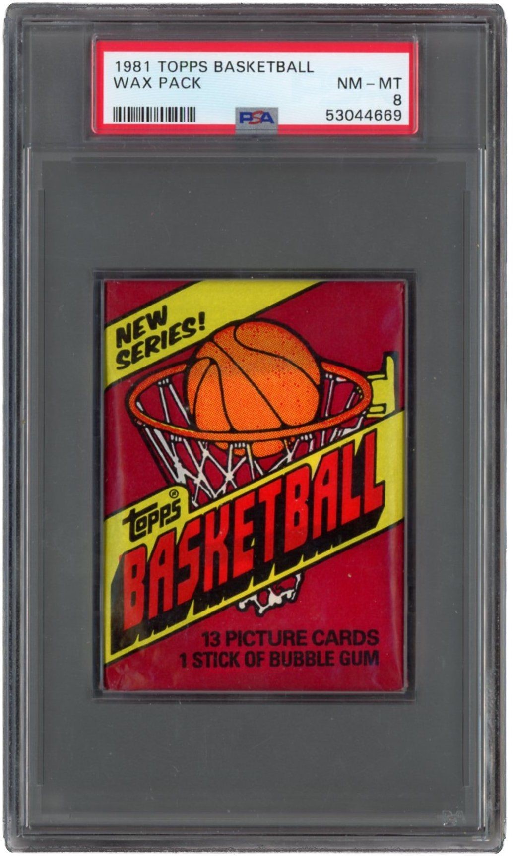 1981 Topps Basketball Pack